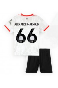 Liverpool Alexander-Arnold #66 Jalkapallovaatteet Lasten Kolmas peliasu 2024-25 Lyhythihainen (+ Lyhyet housut)